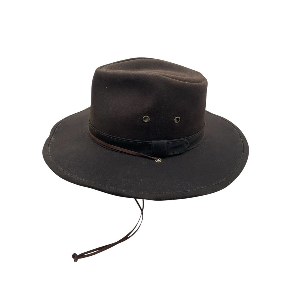 Turner Hat Company The Outback Brown Sz L/XL 100% Cotton Hat EUC